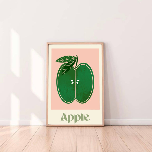image of an Apple print, Decorative Pictures, Prints, Mirrors & Frames