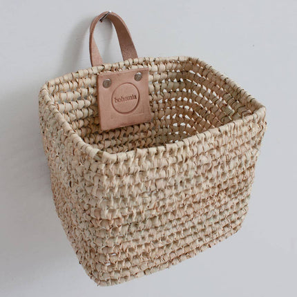 Mini Hand Woven Wall Baskets - Set of 3