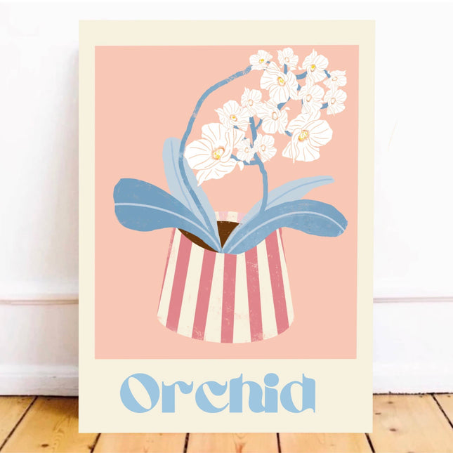 Potted Orchid print
