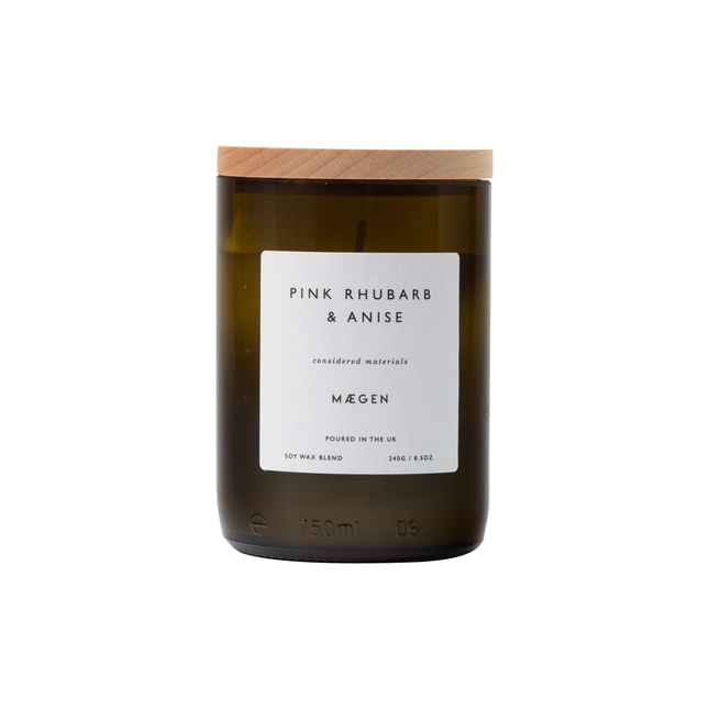Kitchen Garden - Pink Rhubarb + Anise Candle