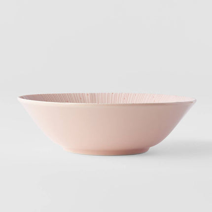 Ice Pink Porcelain Bowl 21cm Diameter