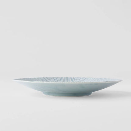 Ice Blue Porcelain Dinner Plate 24.4cm Diameter
