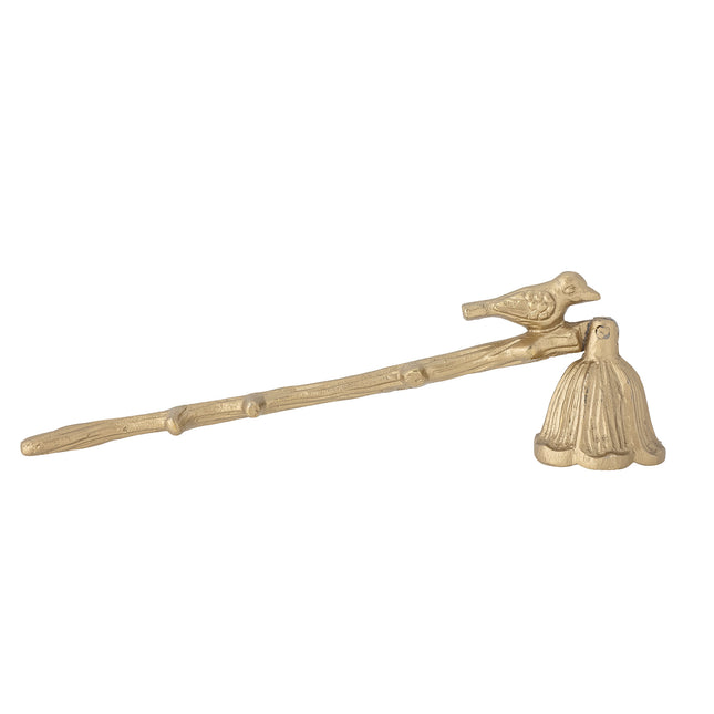 Gold Bird Decorative Candle Snuffer