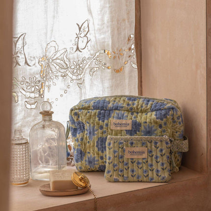 Floribunda Large Wash Bag, Sage