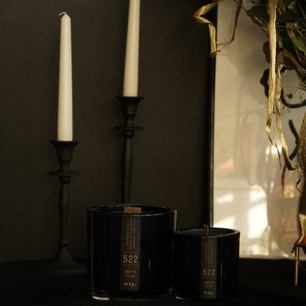Black Coffee & Orange Blossom candle