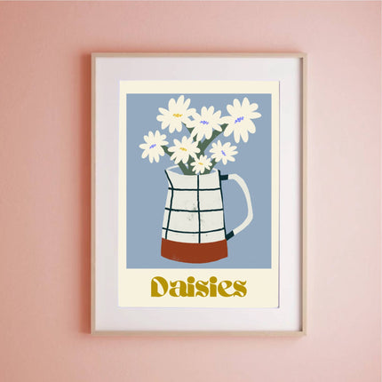 A Jug of Daisies Print
