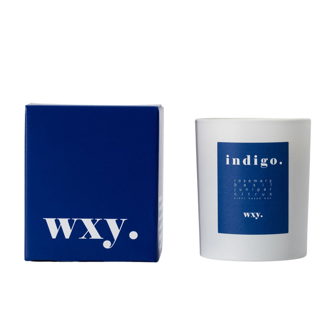 Rosemary, basil, juniper + citrus fragranced candle