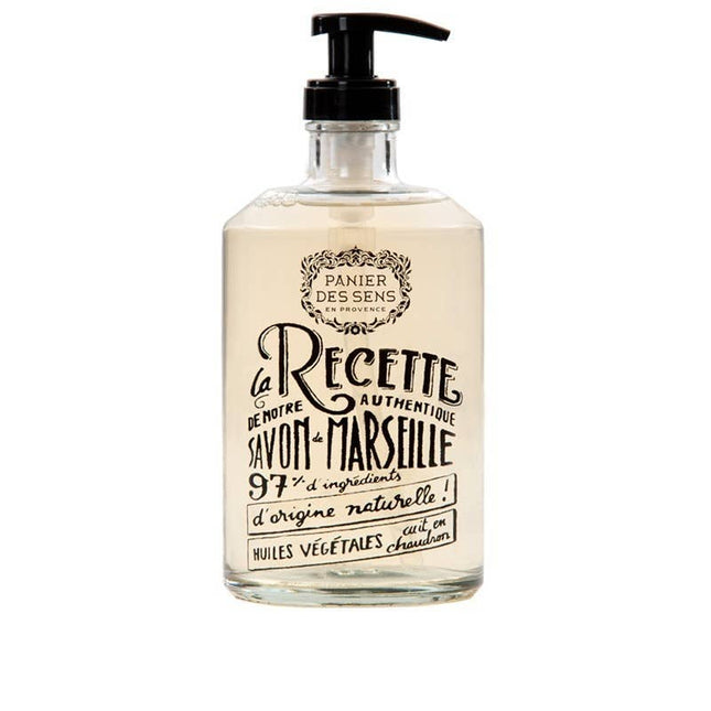 Liquid Marseille Soap Glass Bottle Provence