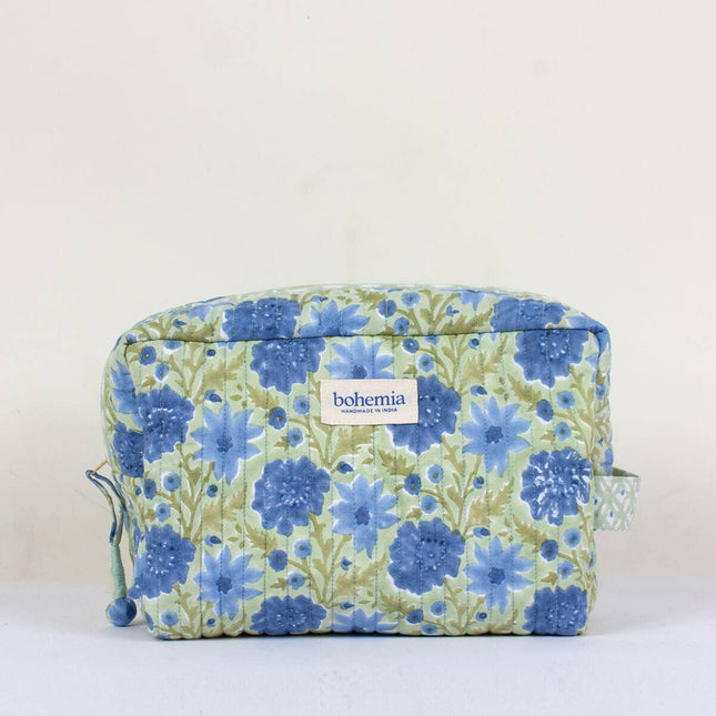Floribunda Large Wash Bag, Sage