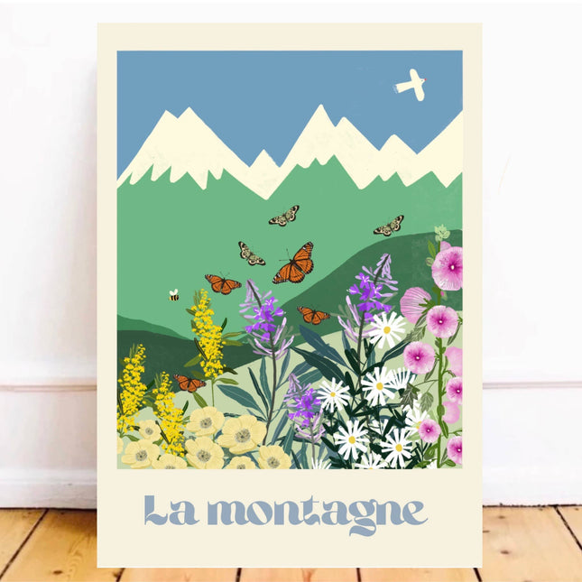 La Montagne Print