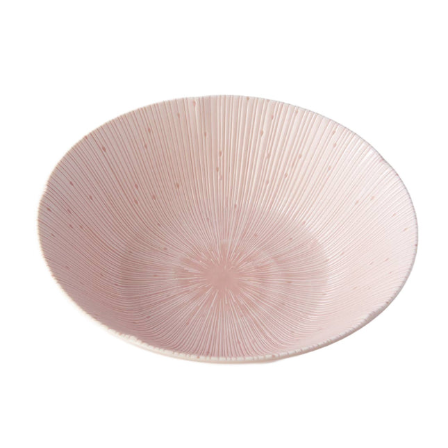 Ice Pink Porcelain Bowl 21cm Diameter