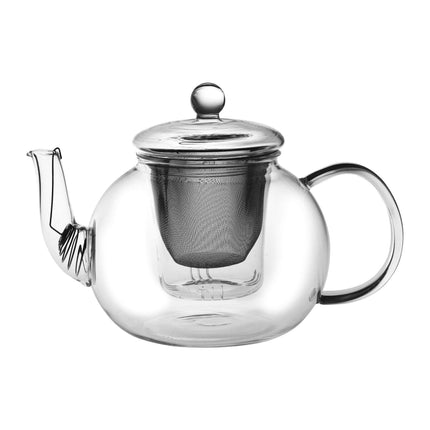 Large Glass 3 Piece Teapot with filter