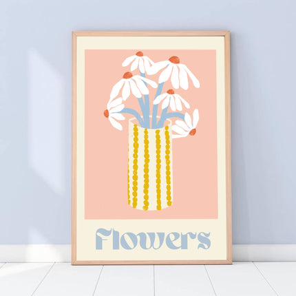 A Bouquet of Flowers Print